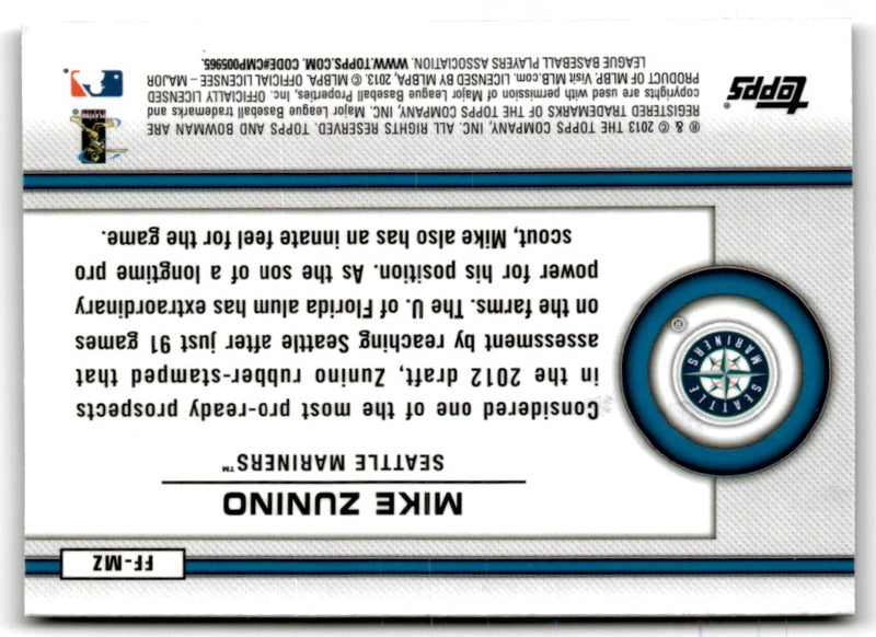 2013 Bowman Draft Picks & Prospects Future of the Franchise Mike Zunino