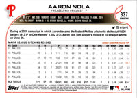 2022 Topps Aaron Nola #337