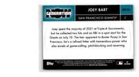 2022 Topps Generation Now Joey Bart #GN-26