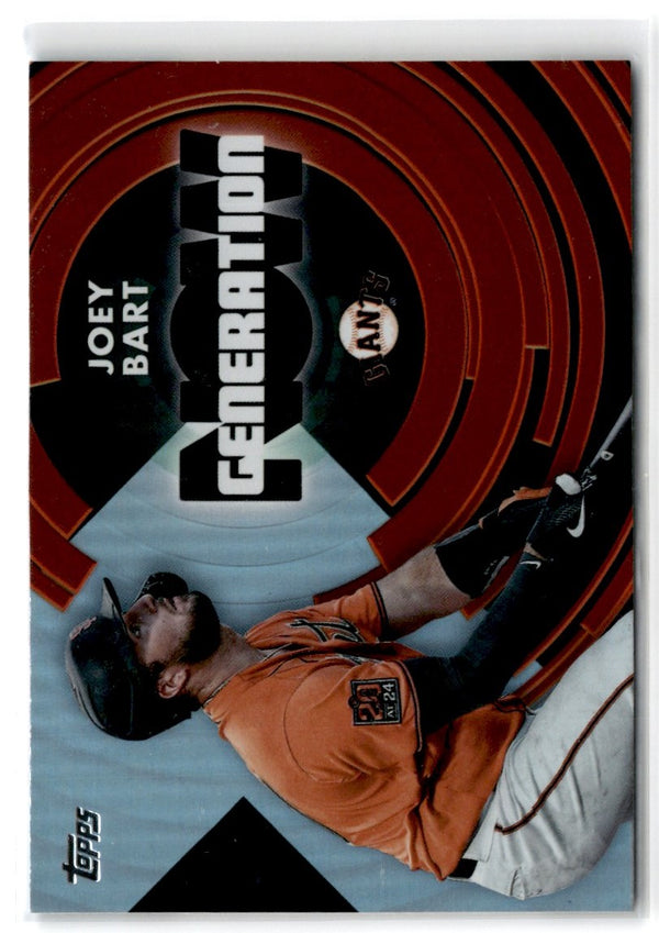 2022 Topps Generation Now Joey Bart #GN-26