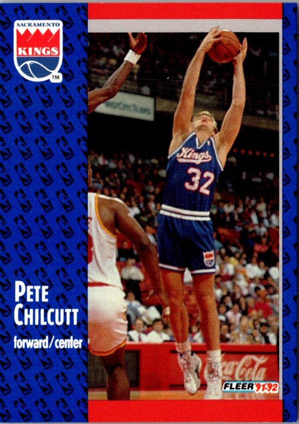 1991 Fleer Pete Chilcutt #348 Rookie