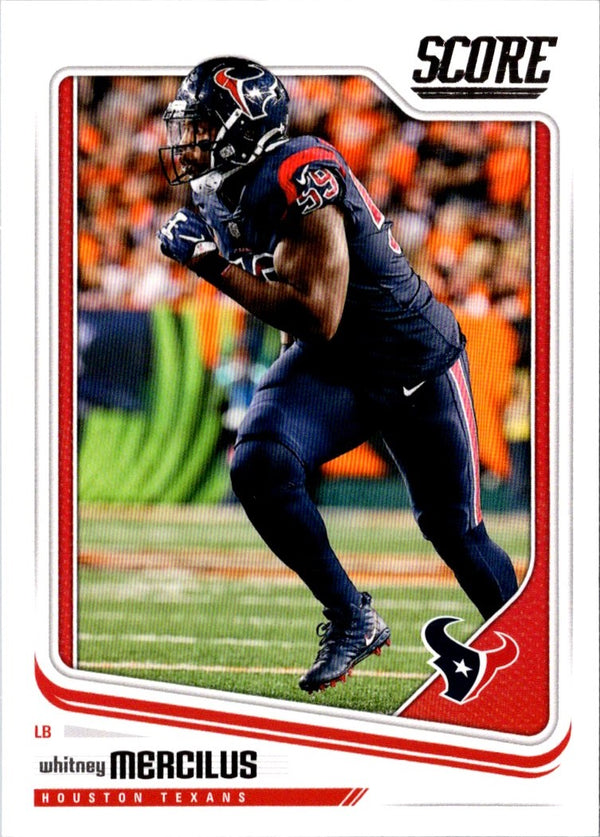 2018 Score Red Whitney Mercilus #133