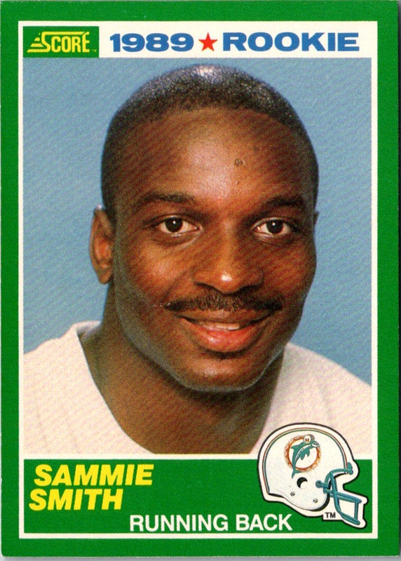 1989 Score Sammie Smith #262 Rookie