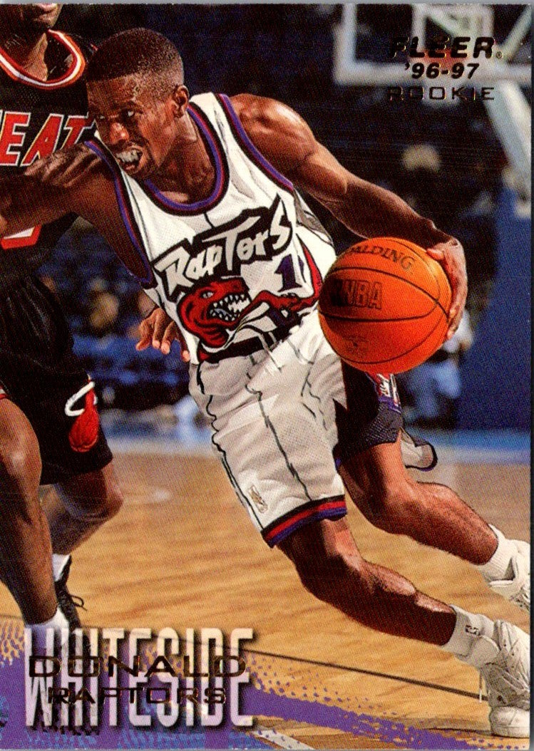 1996 Fleer Donald Whiteside