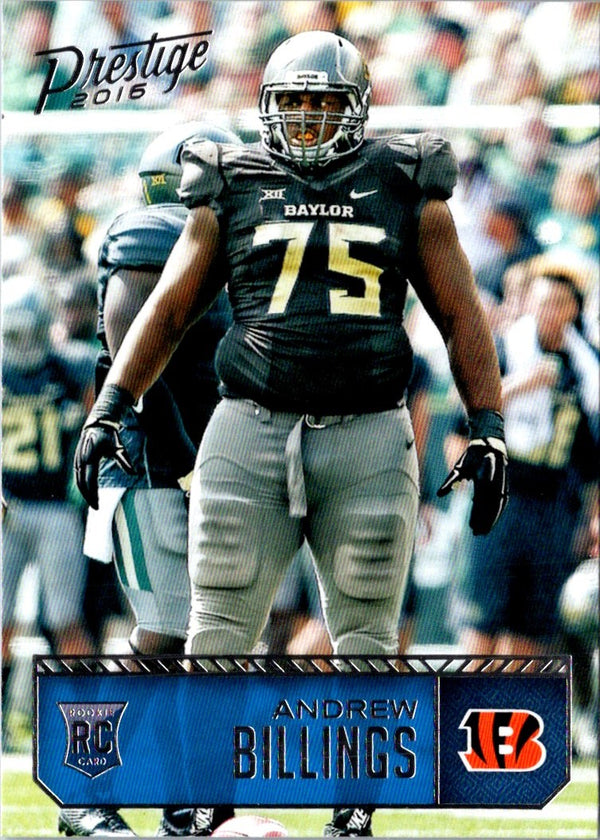 2016 Panini Prestige Andrew Billings #276 Rookie