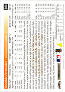 1997 Score Artist's Proofs White Border Osvaldo Fernandez