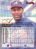 1993 Flair Ron Gant #3