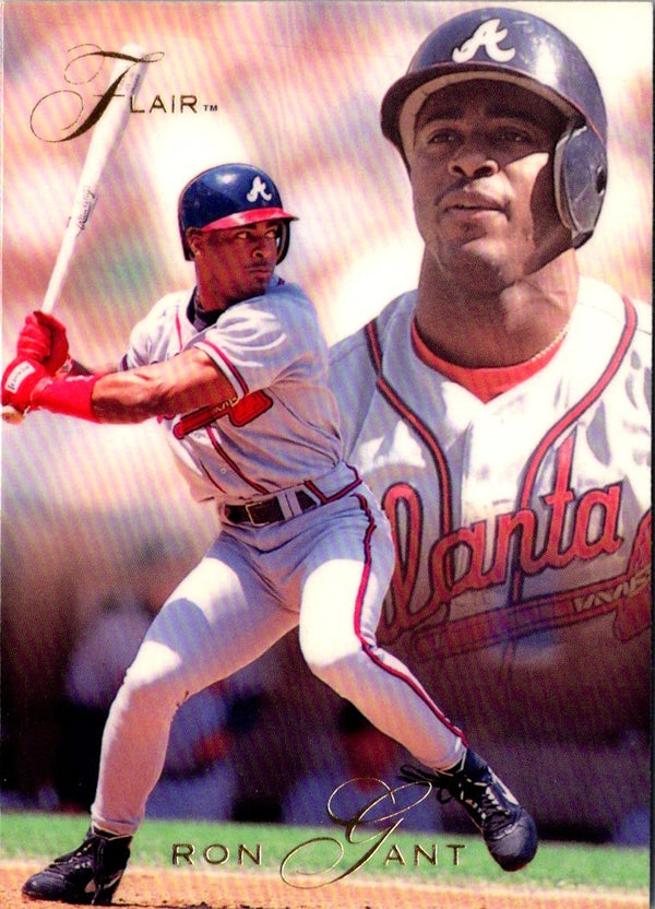 1993 Flair Ron Gant #3