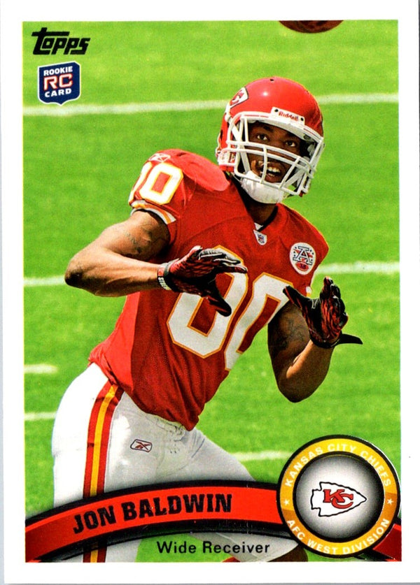 2011 Topps Jon Baldwin #242A Rookie