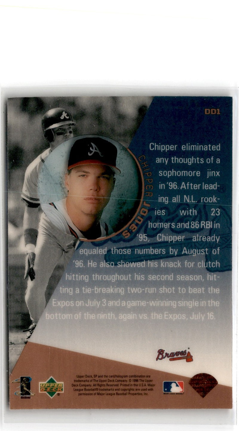 1996 Upper Deck Diamond Destiny Chipper Jones