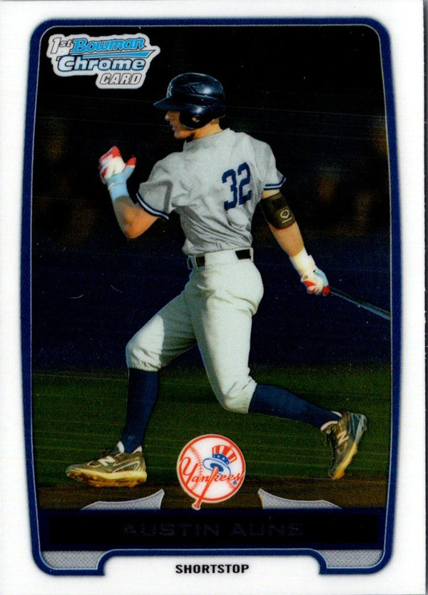 2012 Bowman Draft Picks & Prospects Chrome Austin Aune #BDPP39