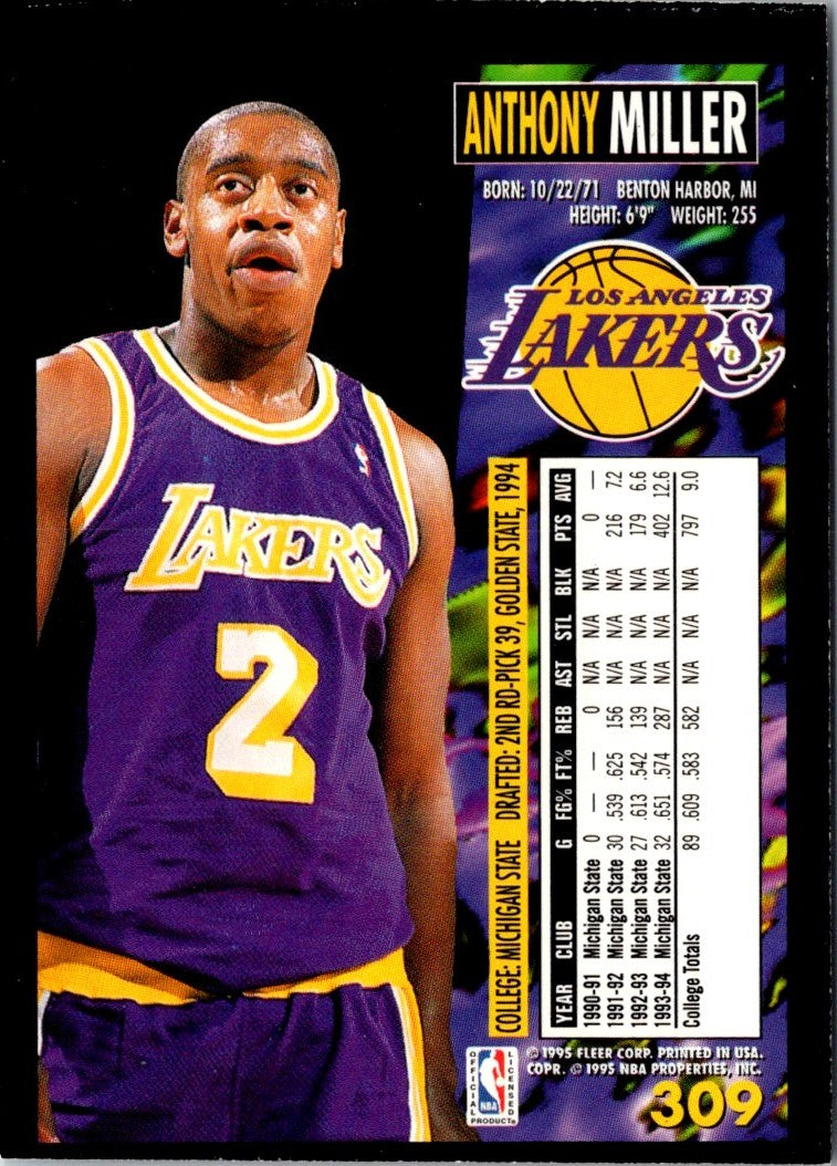 1994 Fleer Anthony Miller