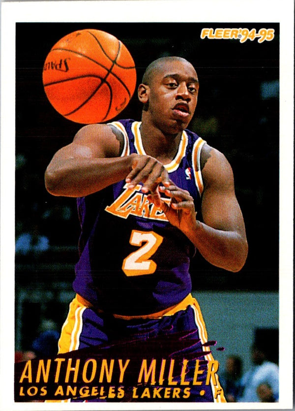 1994 Fleer Anthony Miller #309 Rookie