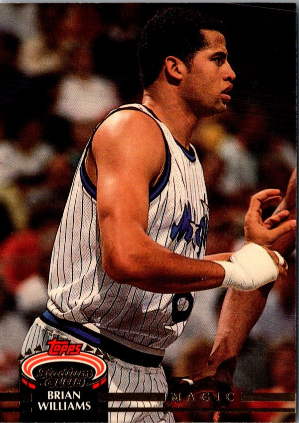 1992 Stadium Club Brian Williams #46