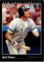 1993 Pinnacle Matt Nokes #82