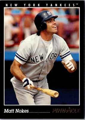 1993 Pinnacle Matt Nokes #82