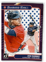 2021 Donruss Blue Jose Ramirez #8