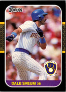 1987 Donruss Dale Sveum
