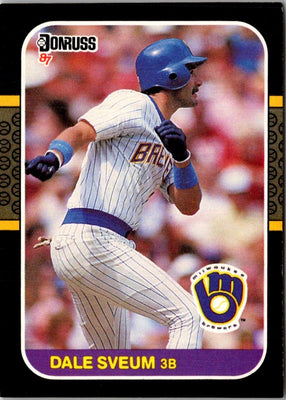 1987 Donruss Dale Sveum #542 Rookie