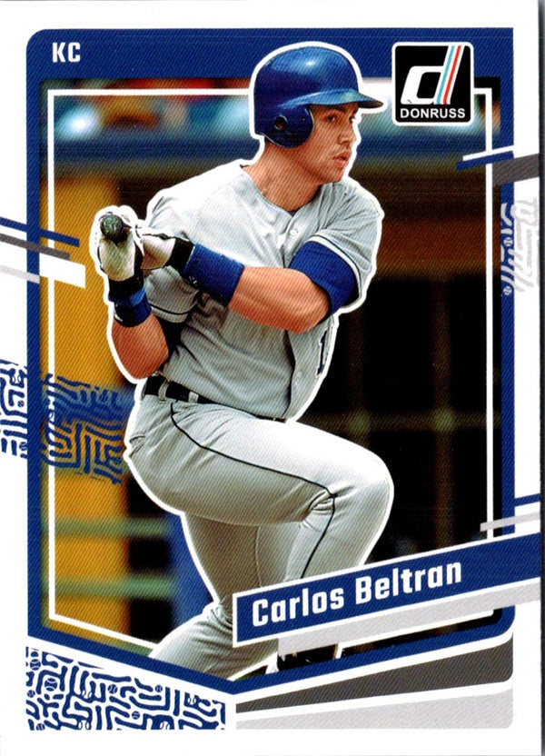 2023 Donruss Holo Blue Carlos Beltran #161