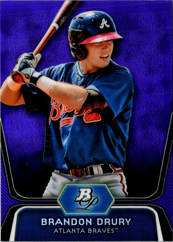 2012 Bowman Platinum Prospects Brandon Drury #BPP10