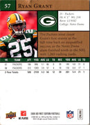 2009 Upper Deck First Edition Ryan Grant
