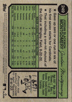 2023 Topps Heritage Red Border Jordan Montgomery #249