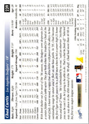 1997 Score Artist's Proofs White Border Chad Curtis