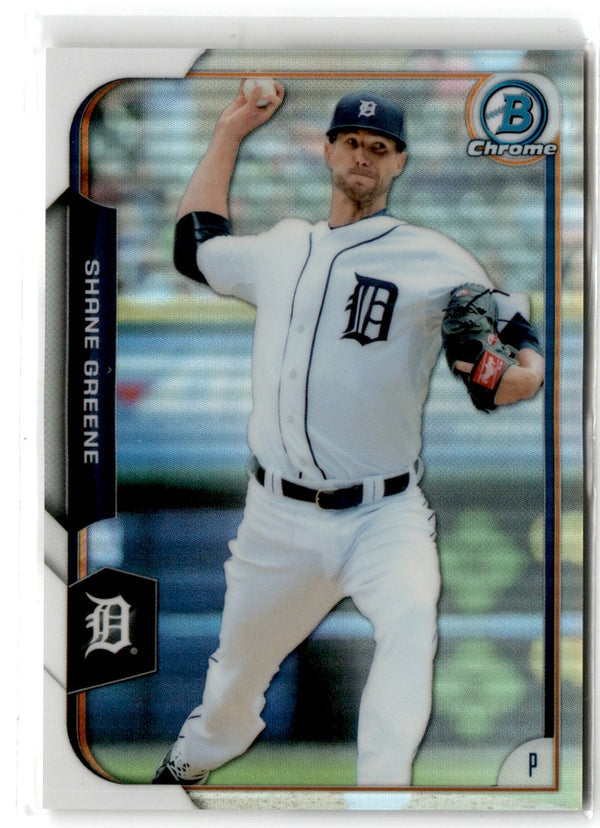 2015 Bowman Chrome Refractors Shane Greene #43 /150 Refractor