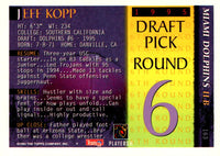 1995 Bowman Jeff Kopp #163 Rookie