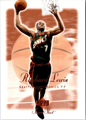 2001 Upper Deck Sweet Shot Rashard Lewis #80
