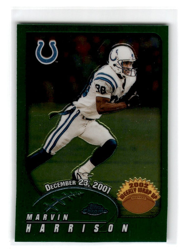 2002 Topps Chrome Marvin Harrison #160