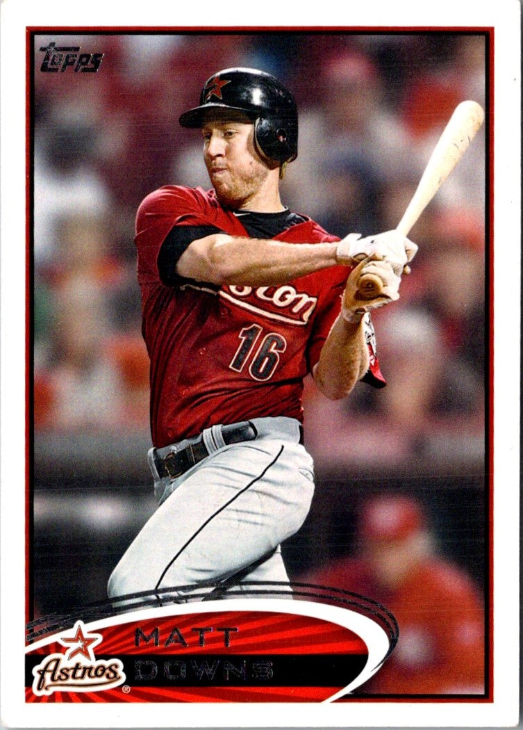 2012 Topps Matt Downs