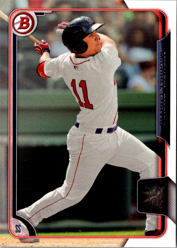 2015 Bowman Draft Picks & Prospects Michael Chavis #133