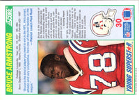 1990 Score Young Superstars Bruce Armstrong #30