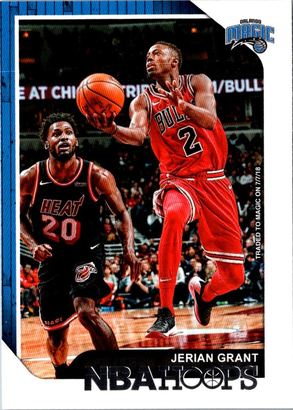 2018 Hoops Blue Jerian Grant #234