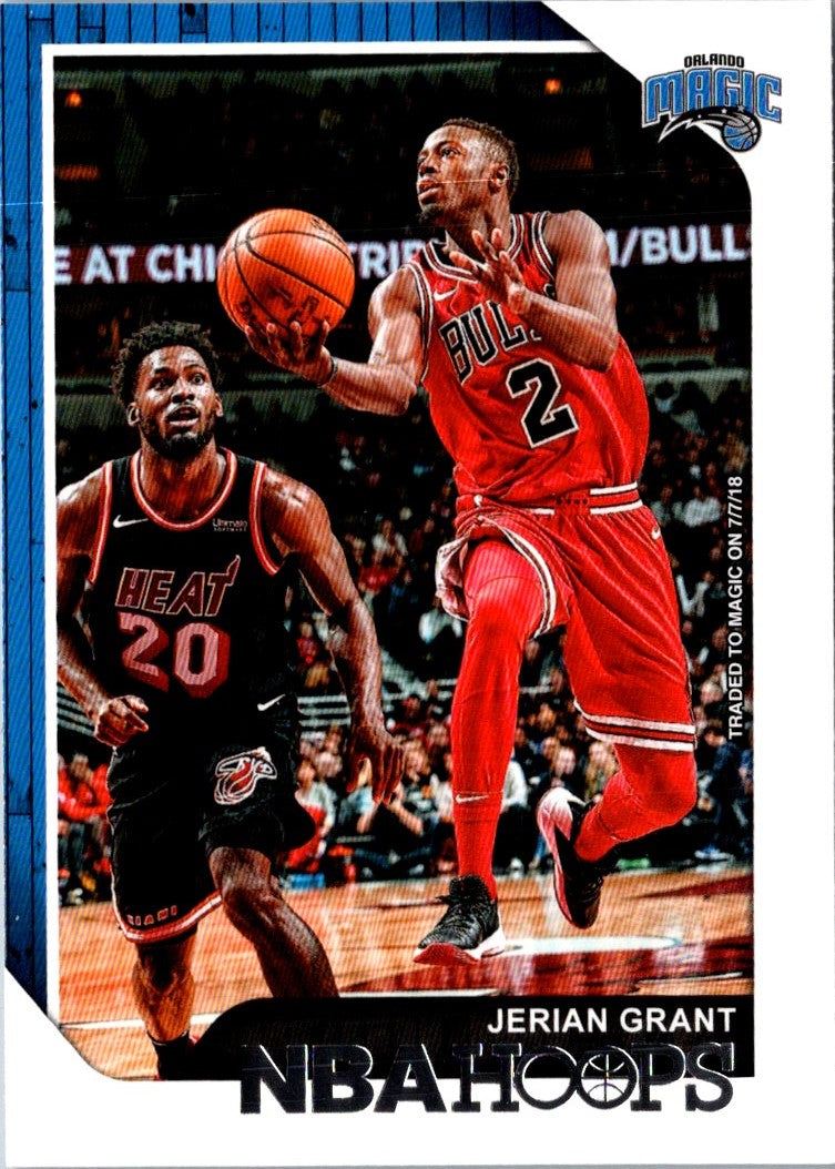 2018 Hoops Blue Jerian Grant