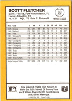 1990 Donruss Best of the AL Scott Fletcher #88