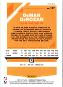 2019 Donruss Optic Blue Velocity DeMar DeRozan