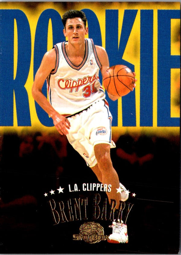 1995 SkyBox Premium Brent Barry #229 Rookie