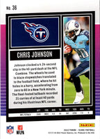 2022 Score Orange Chris Johnson #36