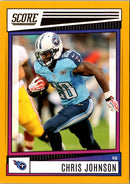 2022 Score Orange Chris Johnson