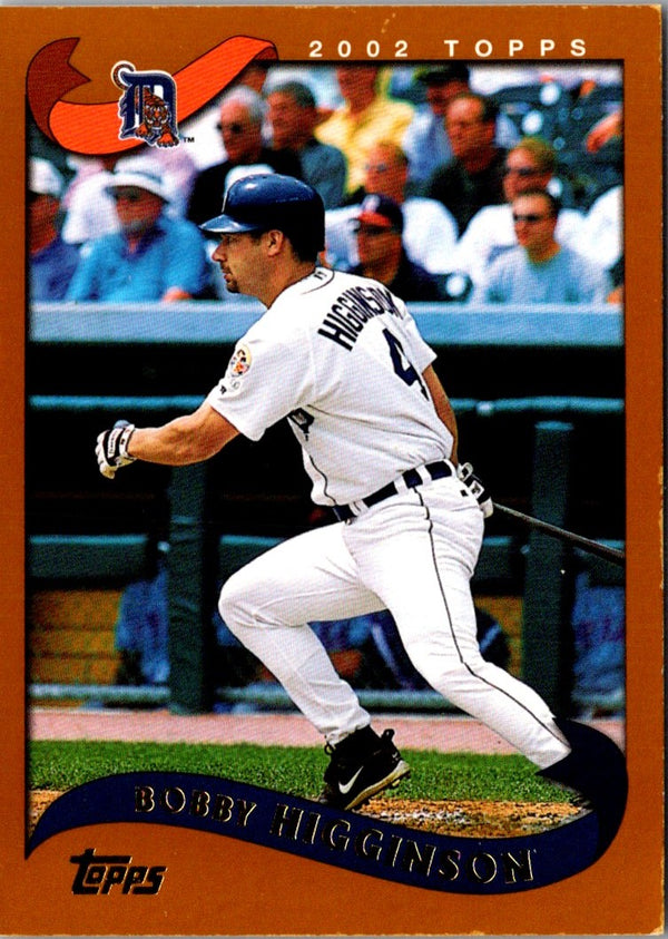 2002 Topps Bobby Higginson #180