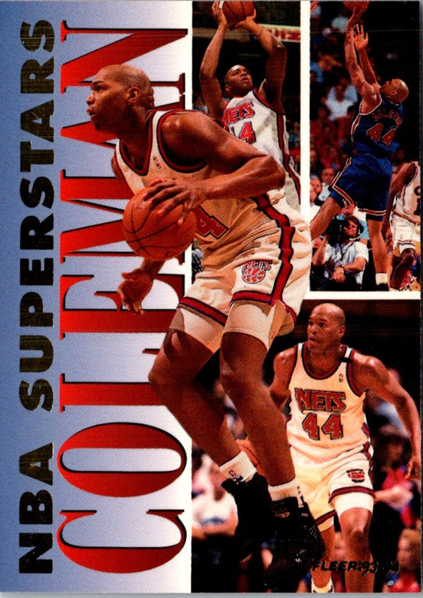 1993 Fleer NBA Superstars Derrick Coleman #3
