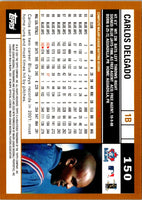 2002 Topps Limited Carlos Delgado #150