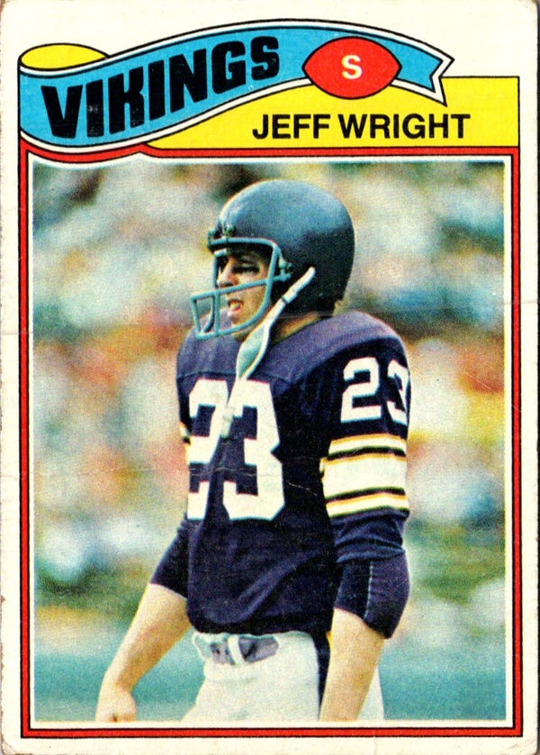 1977 Topps Jeff Wright #169 NR-MT