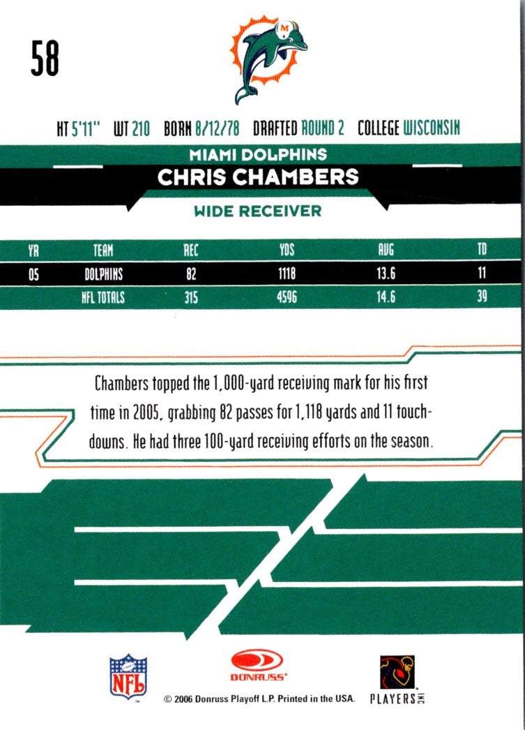 2006 Leaf Rookies & Stars Chris Chambers