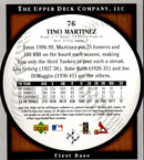 2003 Upper Deck Standing O! Tino Martinez