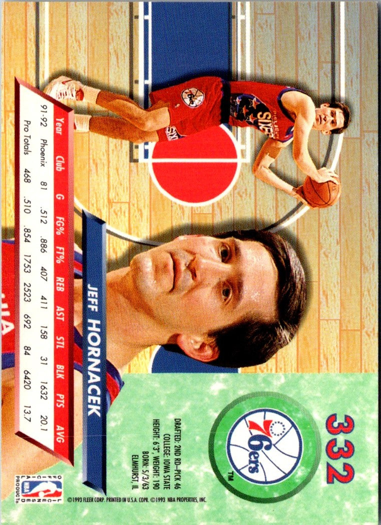 1992 Ultra Jeff Hornacek