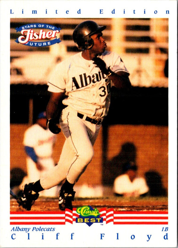 1992 Classic Best Fisher Nuts Cliff Floyd #17